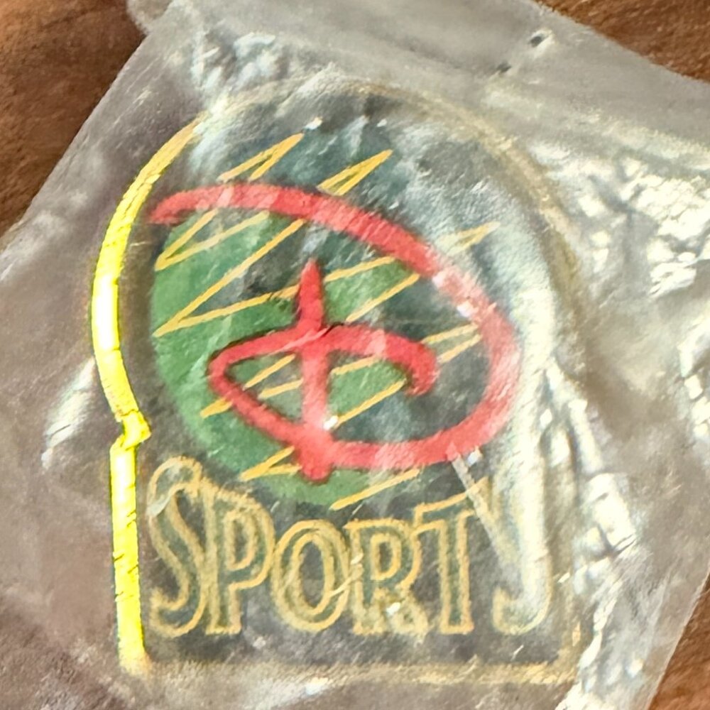 Disney Sports Pin with Red and Blue Accents